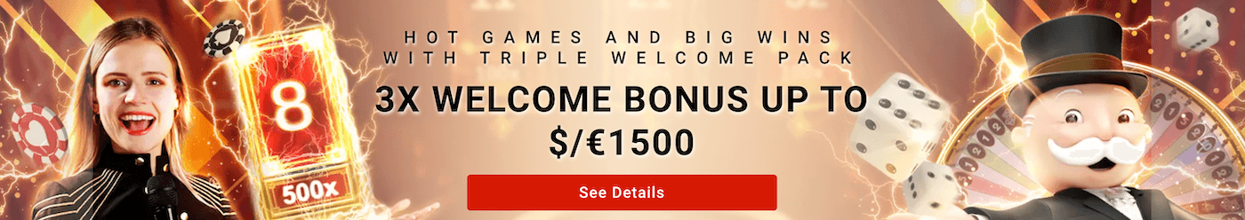 Wins Royal Welcome bonus
